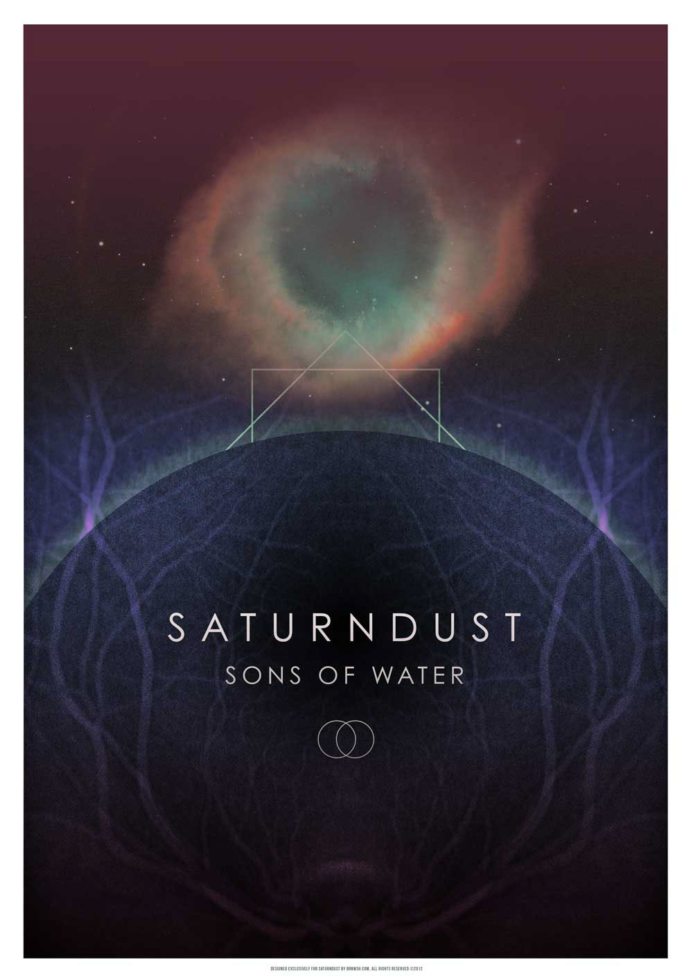 saturndust brnwsh sons of water stoner rock doom desert lysergic eye Injury