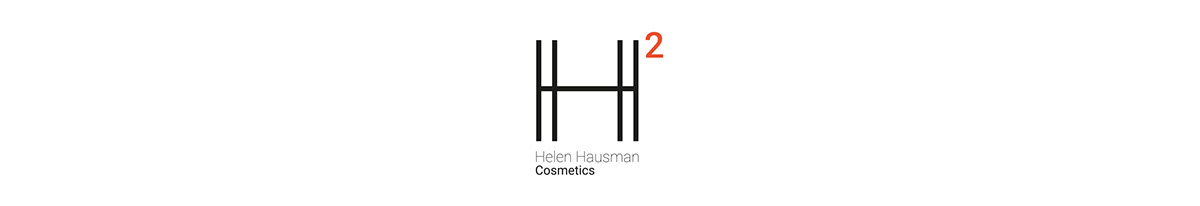 branding  cosmetics helenhausman Packaging White minimalistic clean brand hh2