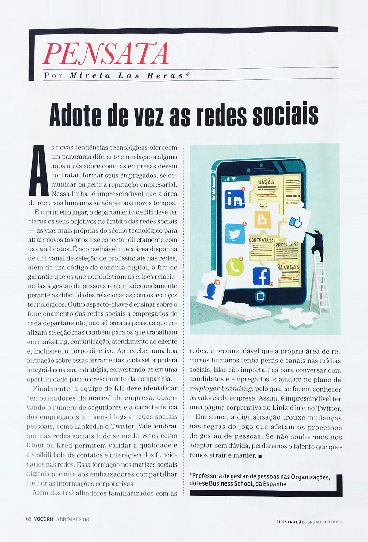 editorial Editorial Illustration magazine Brazil network Jobs smartphone