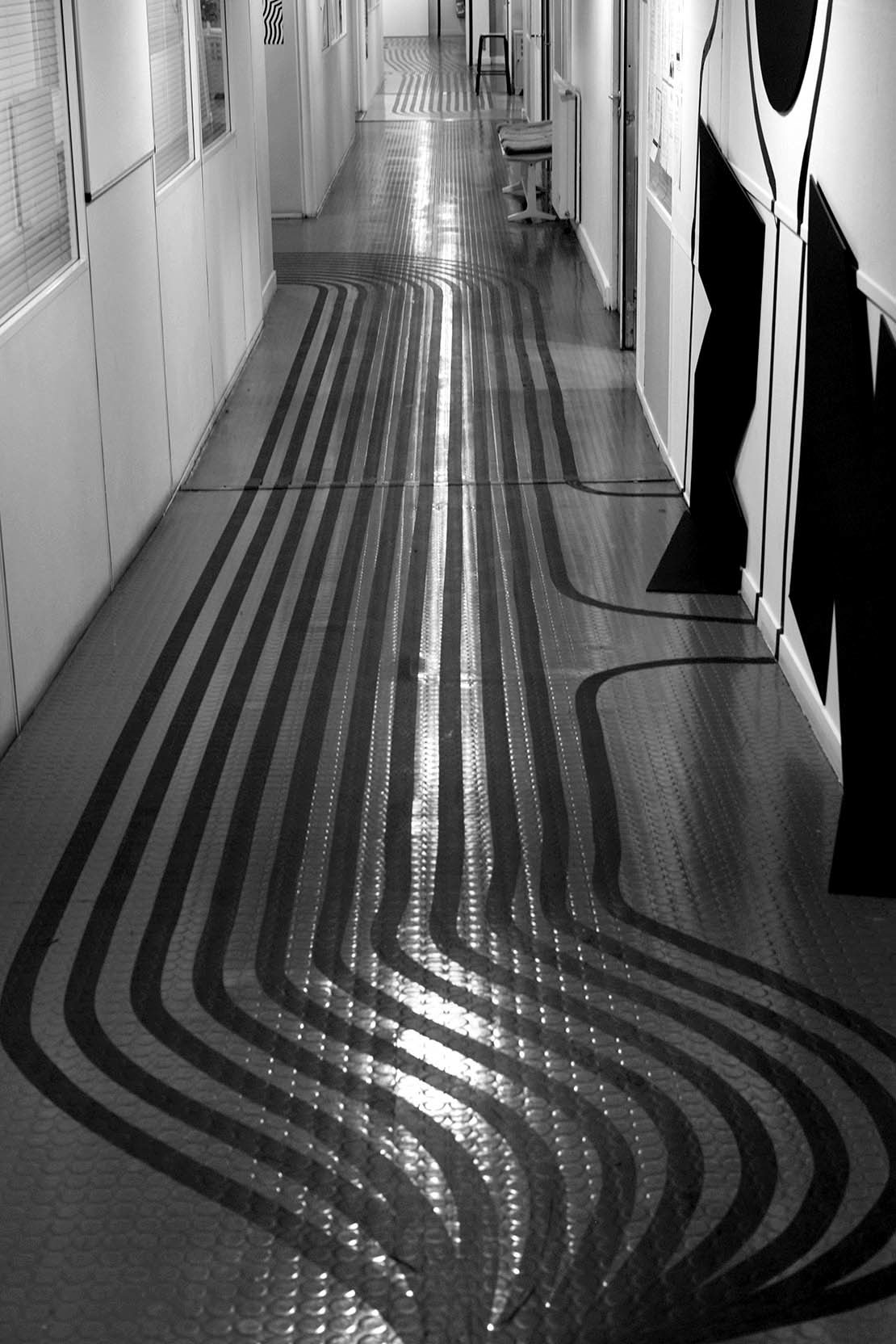 black stroke Opening Signage route line Space design lines blackandwhite