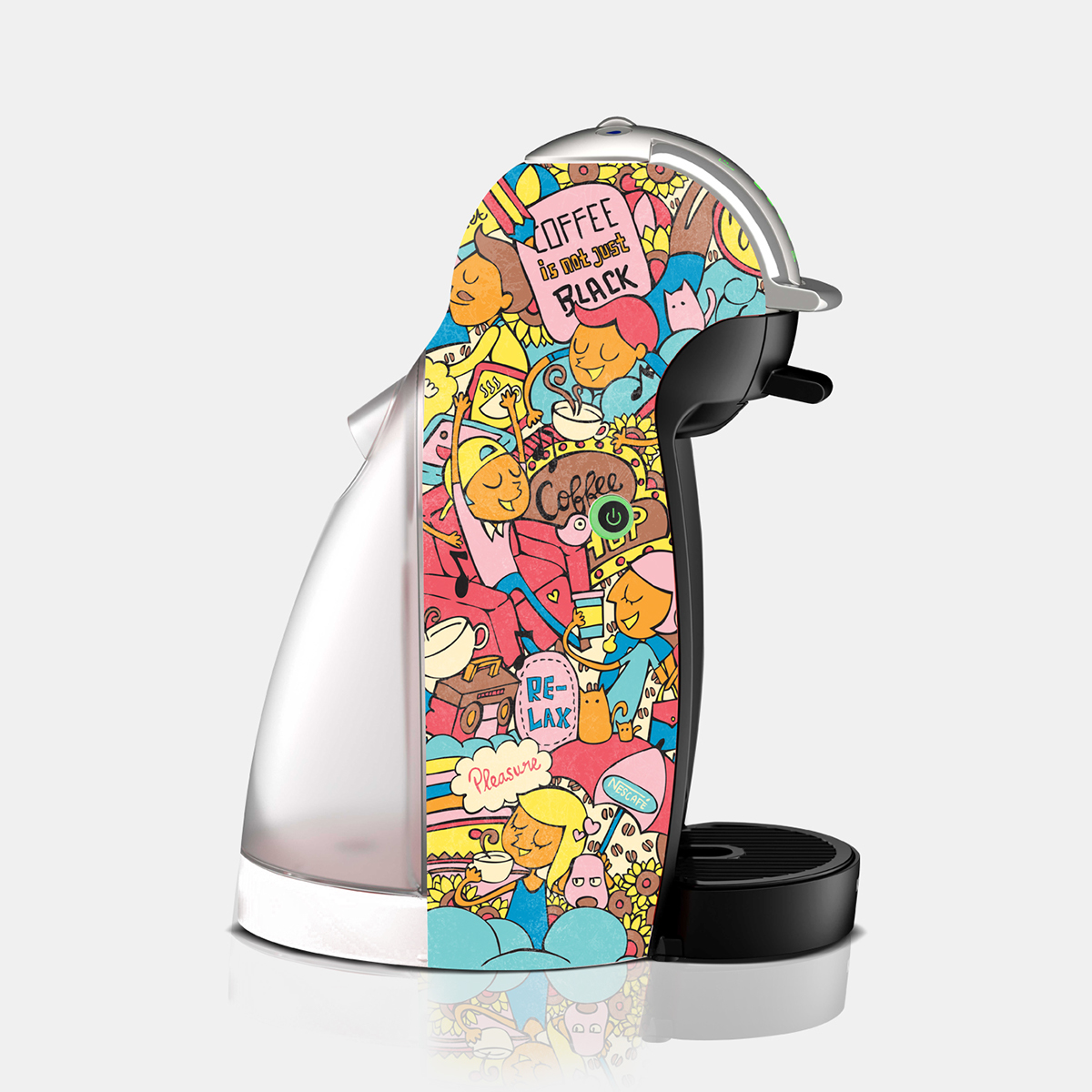 nescafe dolce gusto Coffee maker cute sweet colorful singapore contest asia chocolate happy casual cappuccino