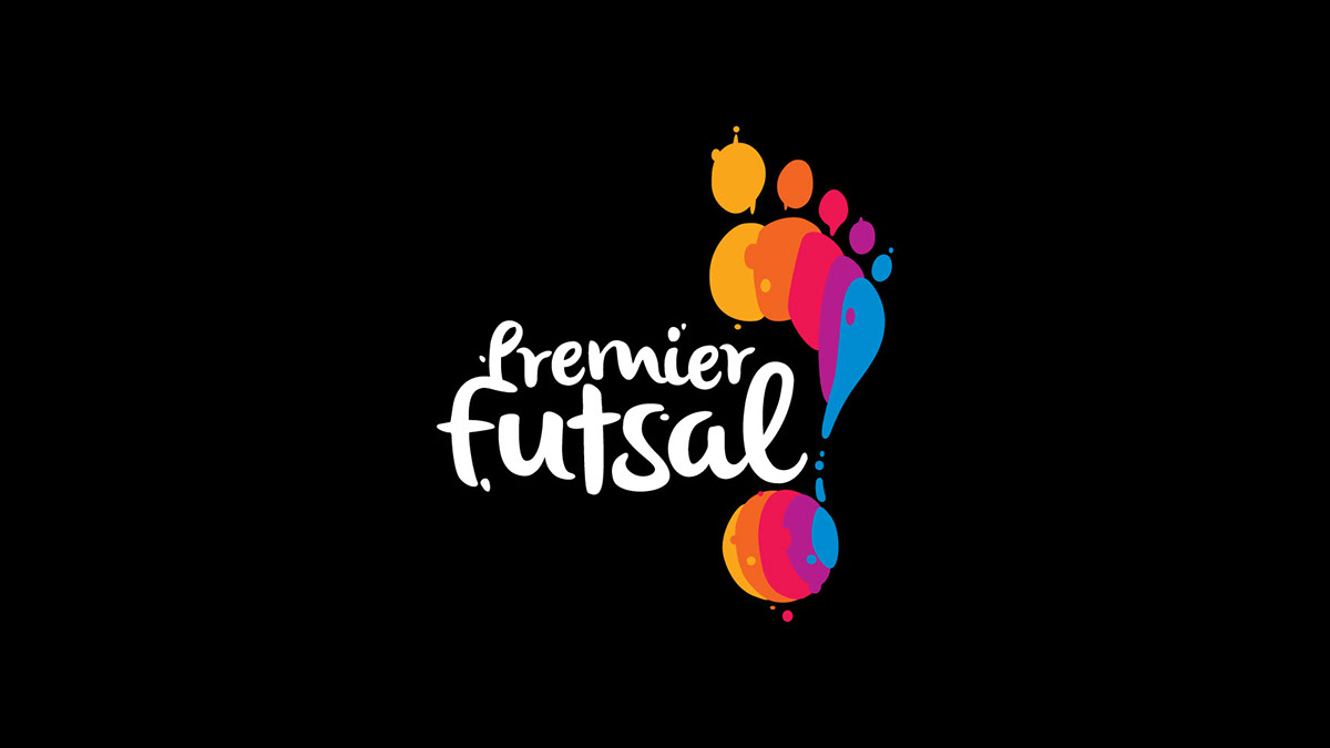 futsal premier futsal football Indoor Football branding 