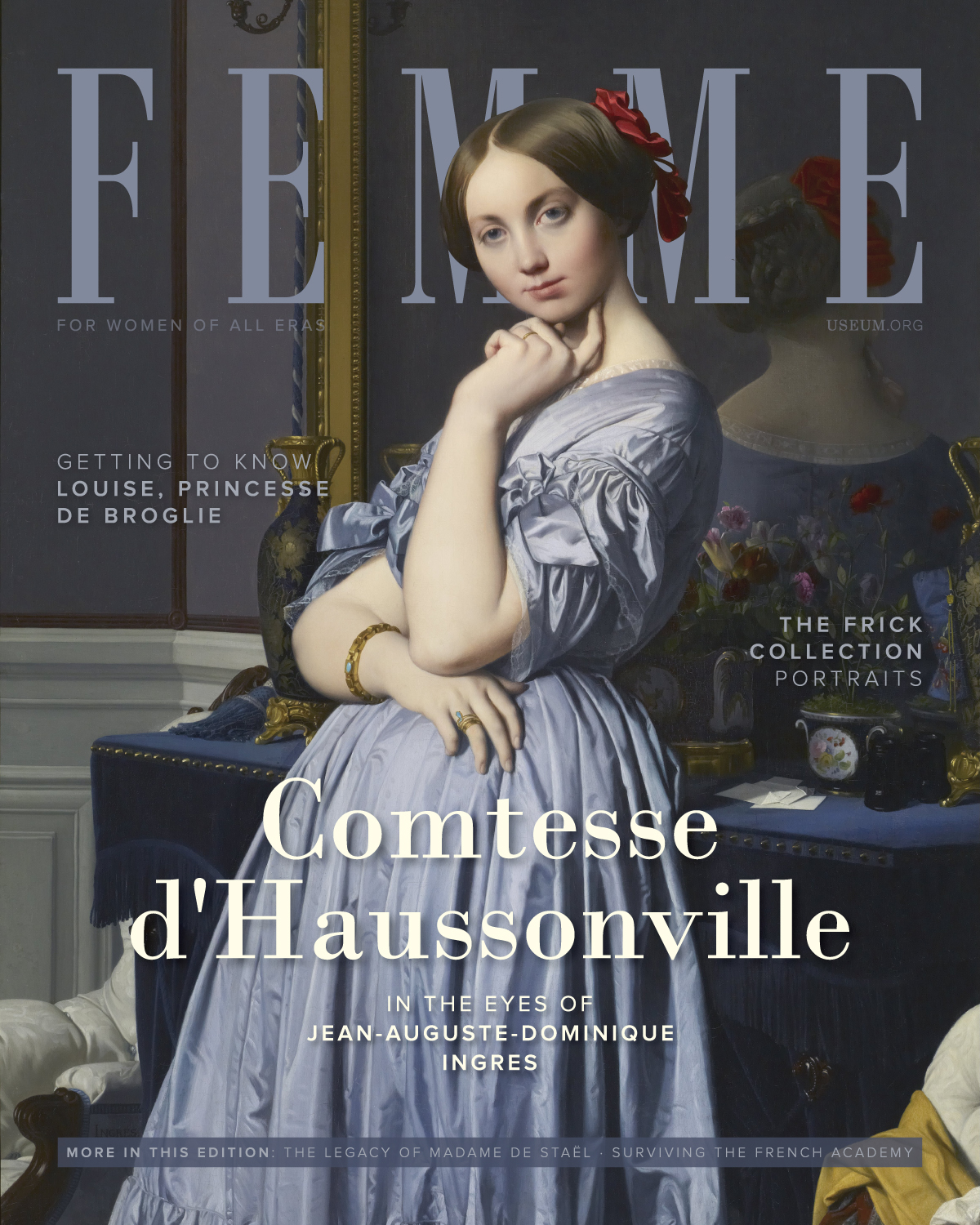 magazine Magazine Cover cover old masters Madame de Pompadour poster François Boucher