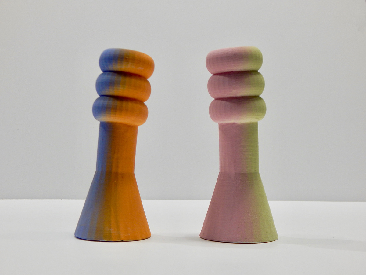 ceramics  furniture vessels vases porcelain slip cast moldmaking furniture design  design