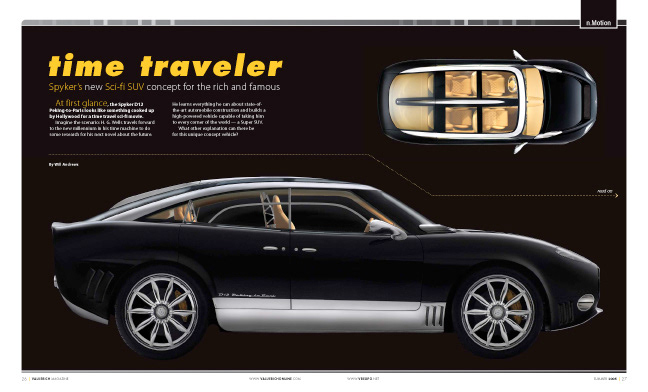Travel arts business luxury automobile yacht feature article magazine Layout Author columnist news editorial cartoon