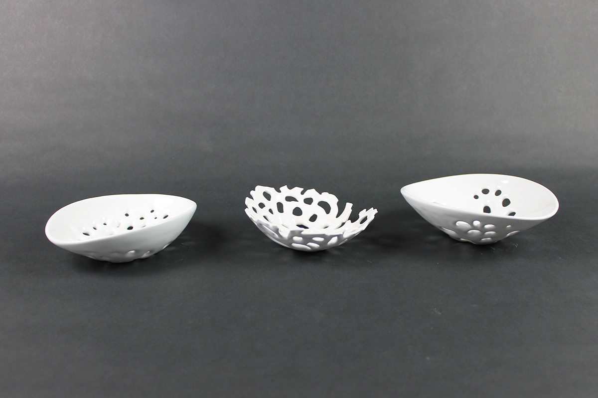 White ceramics  functional functional ceramics Teapots teapot cup slip cast coral ceramic functional art