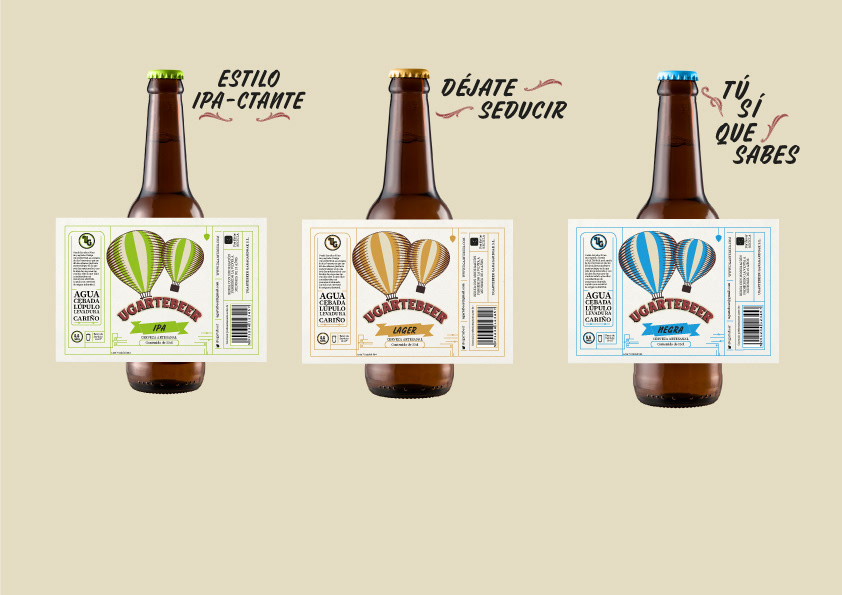 beer cerveza diseño publicidad ilustracion craf Packaging branding  Label