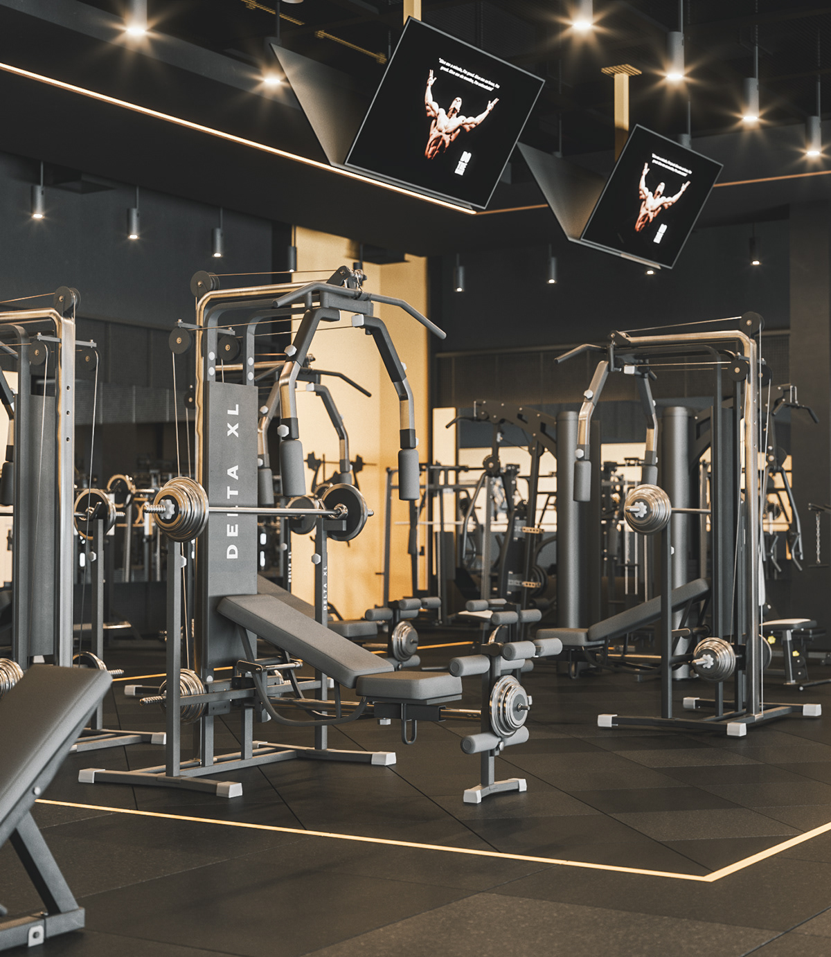 Garden City Gym On Behance