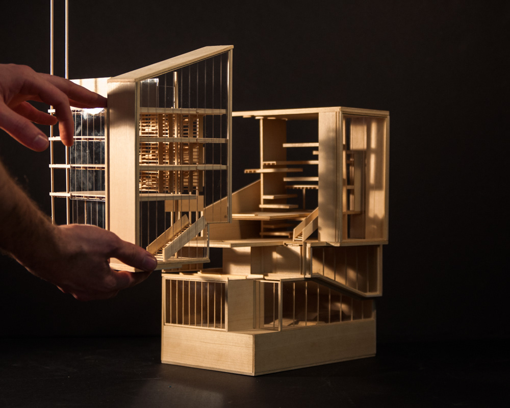 Model Building  wood craftmenship Pratt Institute