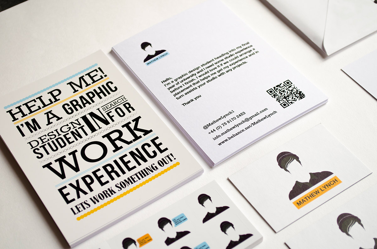 brand identity logo Self Promo Self Promotion packages infographic resume Business Cards moo luxe type CV promo personal branding Brand you querky stickers branding materials