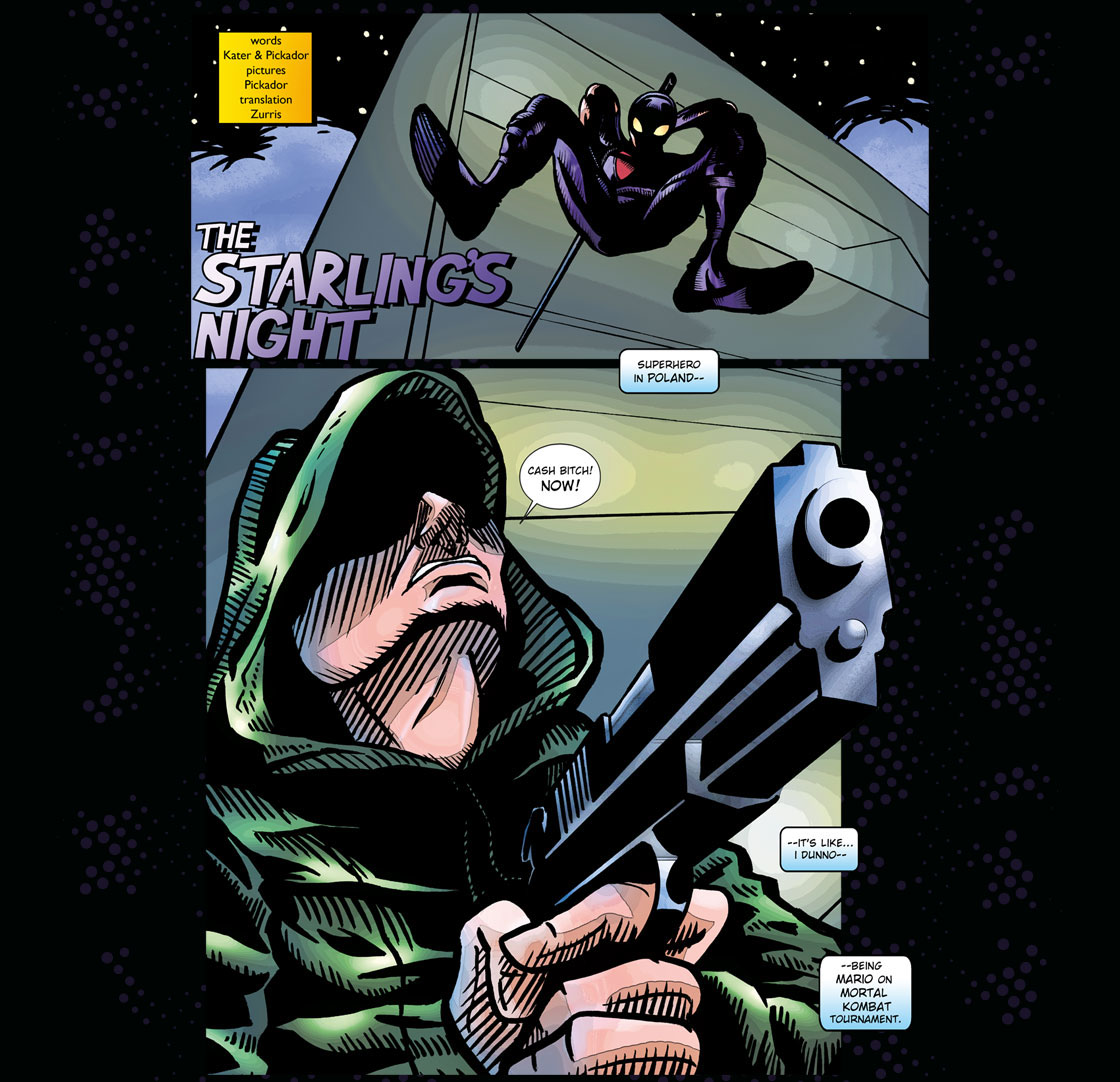 starling comic SuperHero poland full comic Hero ninja batman