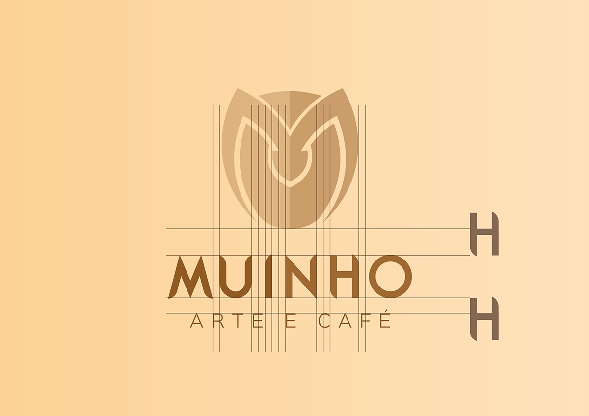 branding  identidade visual cafe Muinho design gráfico