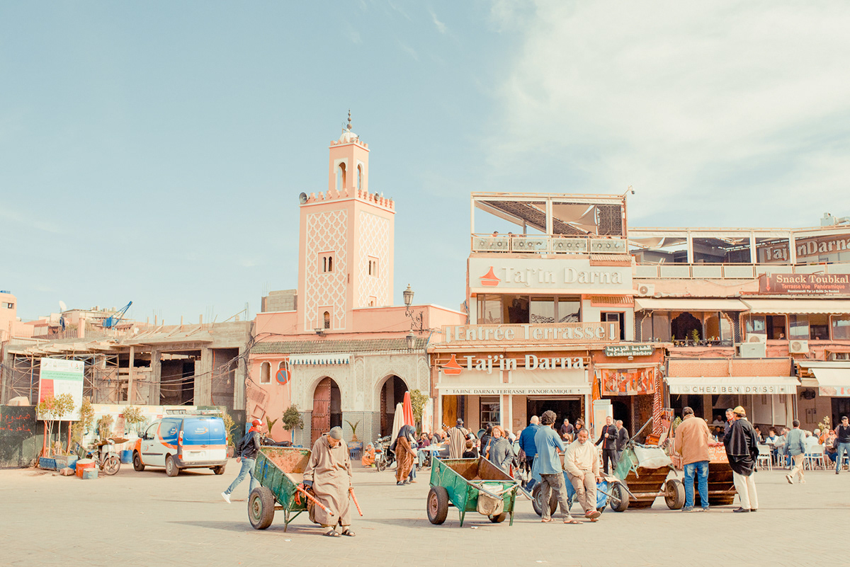 architecture Landscape Marrakech Morocco Travel Maroc helene havard street photography FilmPhotography арт