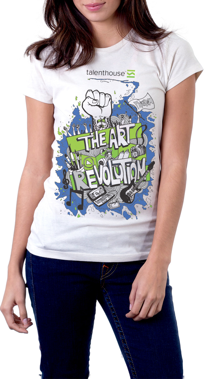 t-shirt  art revolution