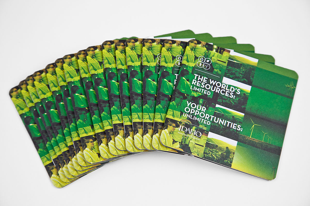 green Green jobs brochure Idaho clean Jobs