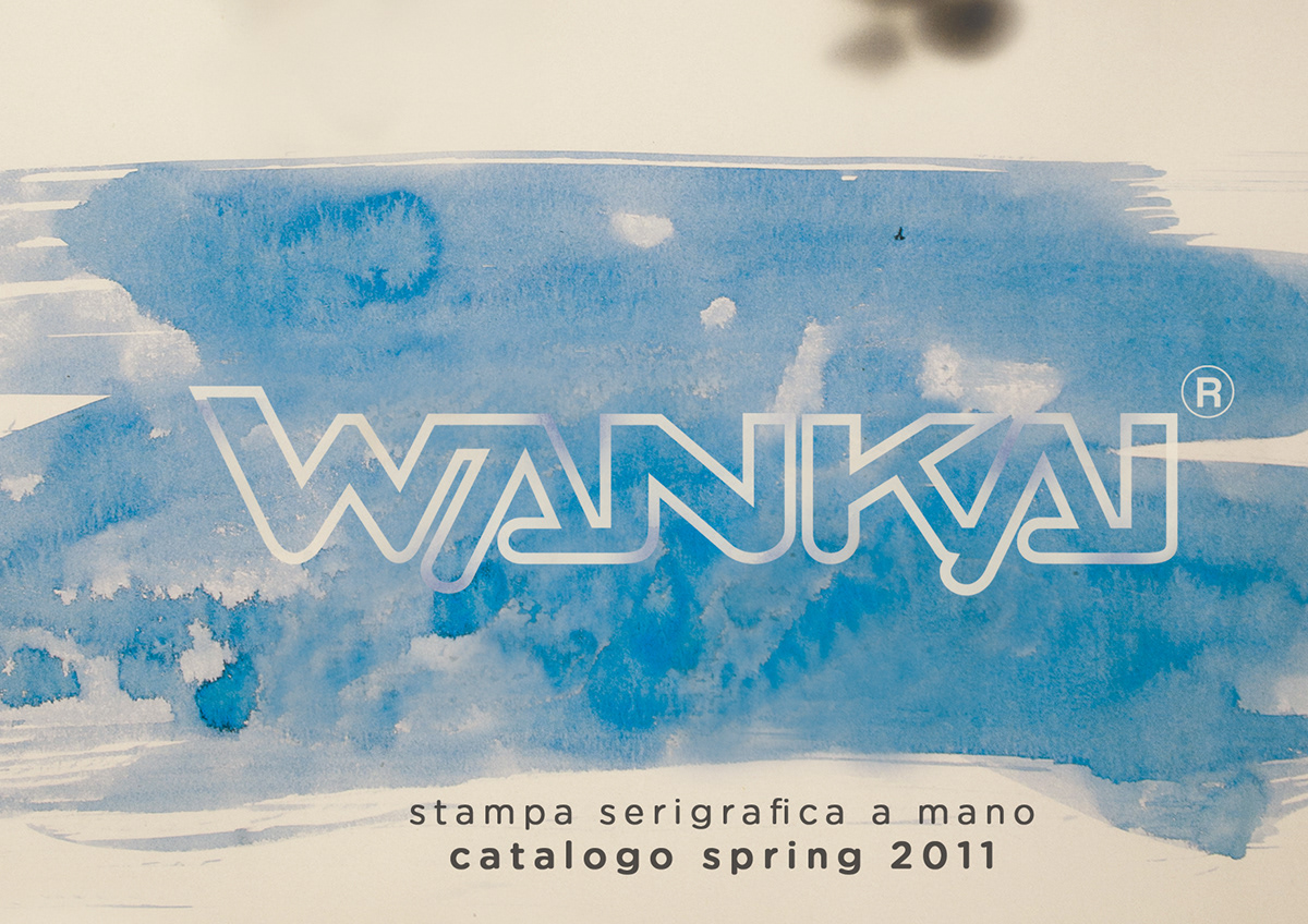 wankai t-shirt apparel Serigraphy silk-screen handmade print textile screenprint