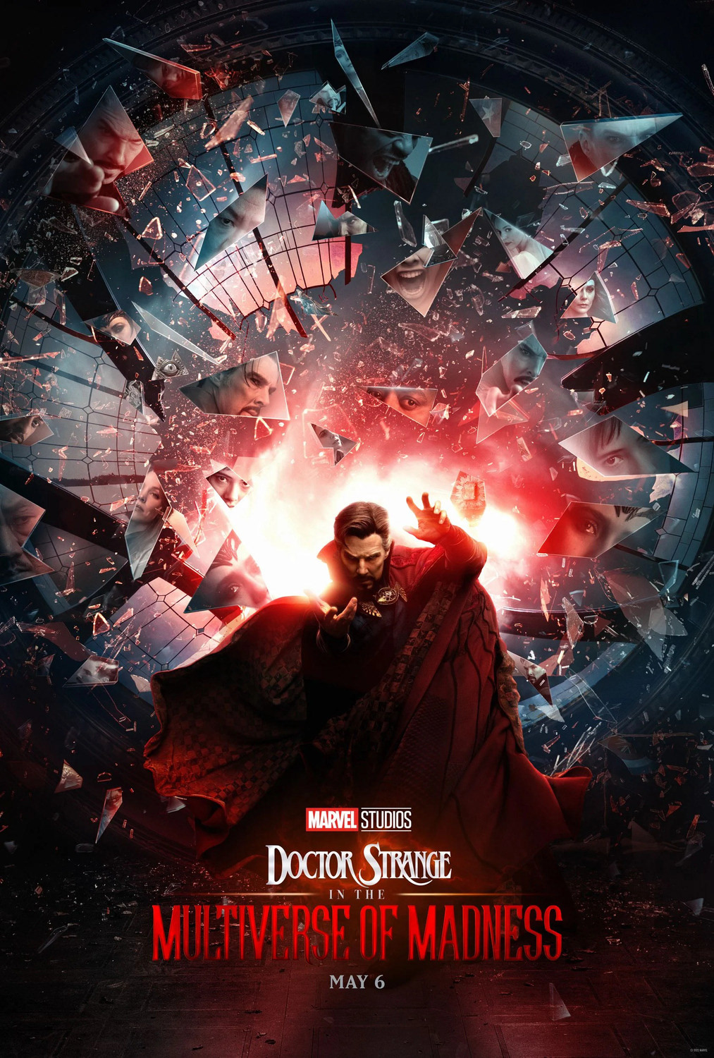 Advertising  disney Doctor Strange graphic design  key art marvel comics movie poster Poster Design
