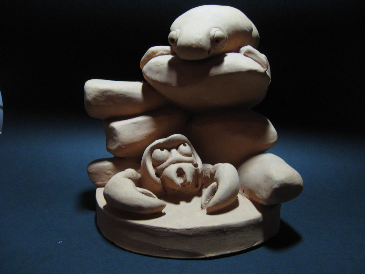 clay model cartoon  3D Models  character