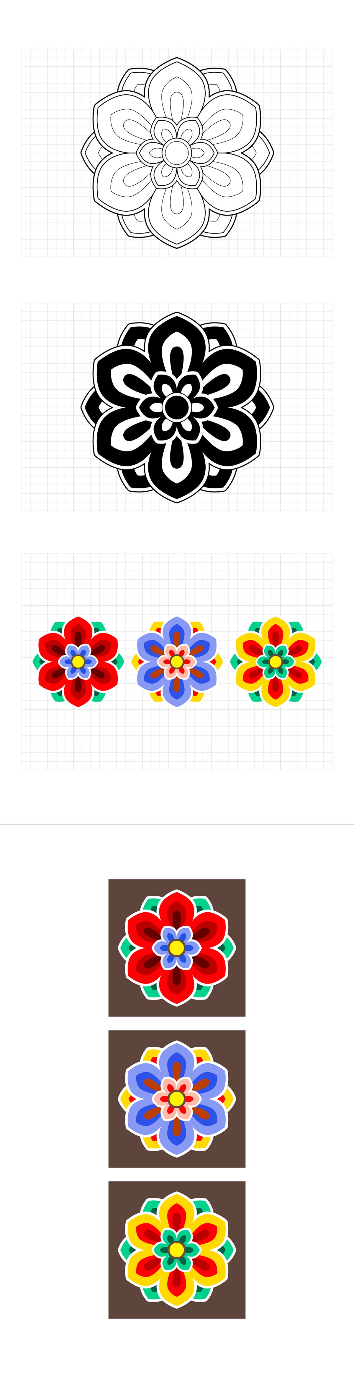 단청 korean style 전통문양 korean traditional Dan-Cheong traditional pattern