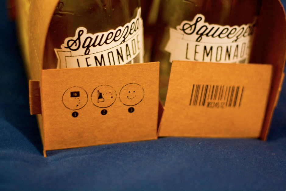 Packaging branding  lemonade soft drink