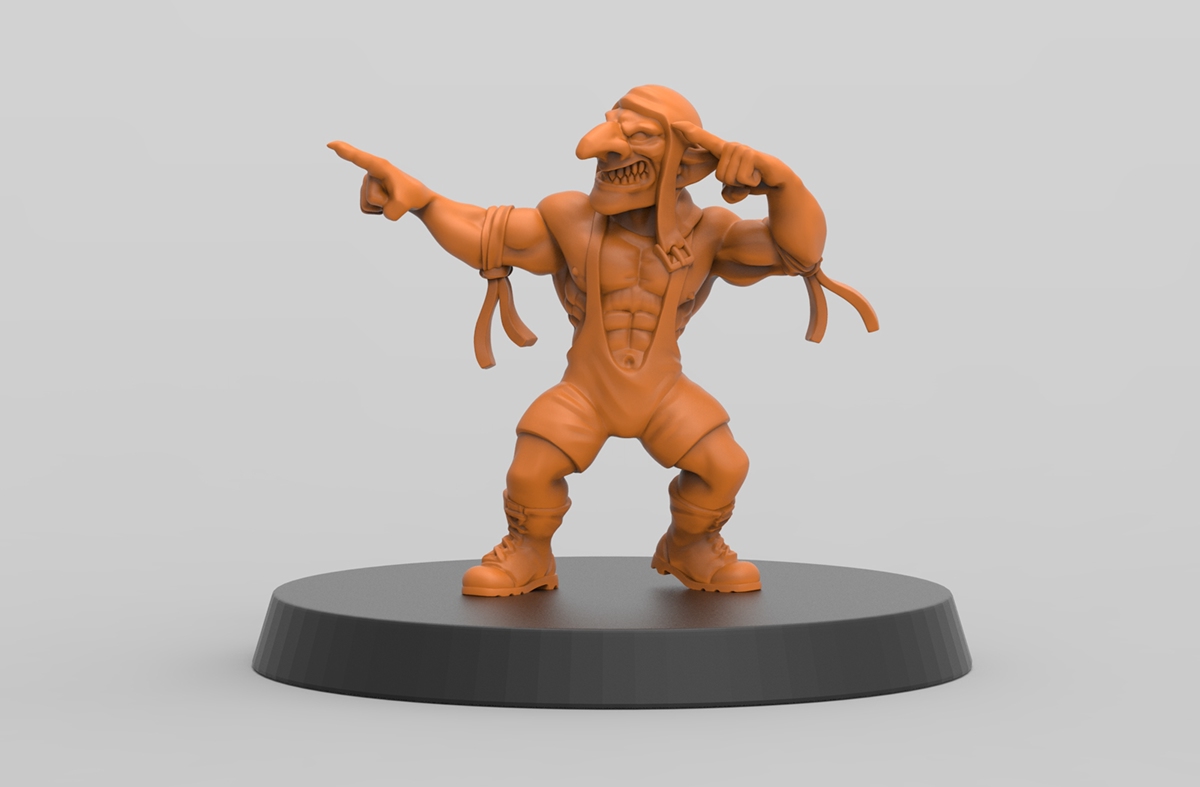 Digital Sculpting 3d printing board game Kickstarter