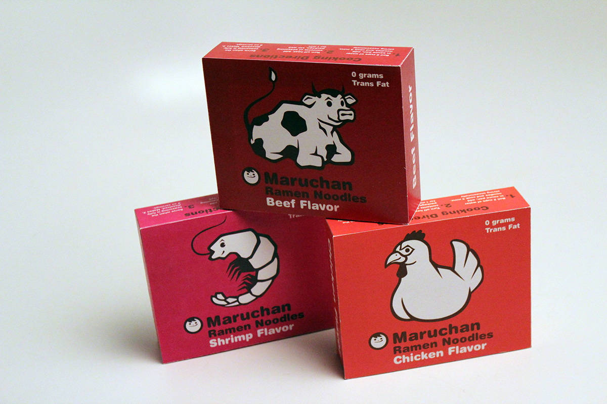 Food  animals boxes redesign