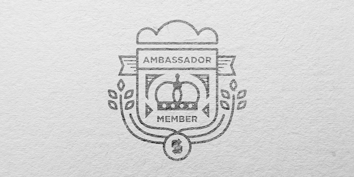 membership shield badge crest heraldry levels logo