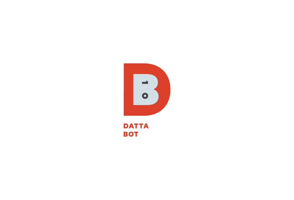 Data robot logo identity Website Character Mascot digital analog Technology