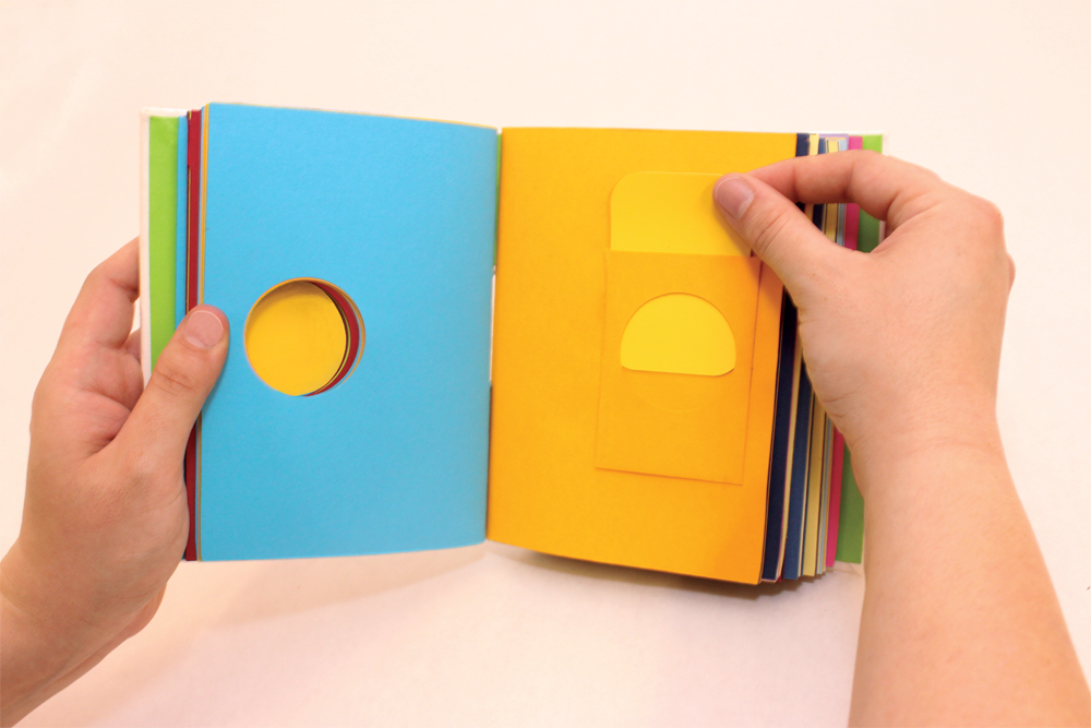 Book Arts Book Binding color interaction color
