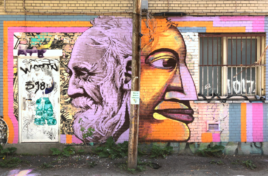 colour Graffiti kevin ledo Mural Muralism painting   portrait public art Street Art 