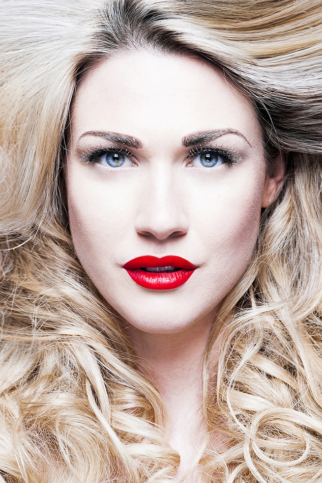 beauty art makeup hair photobeauty portraits blonde red lips Makeup&Hair hairstyle Style beautystyle