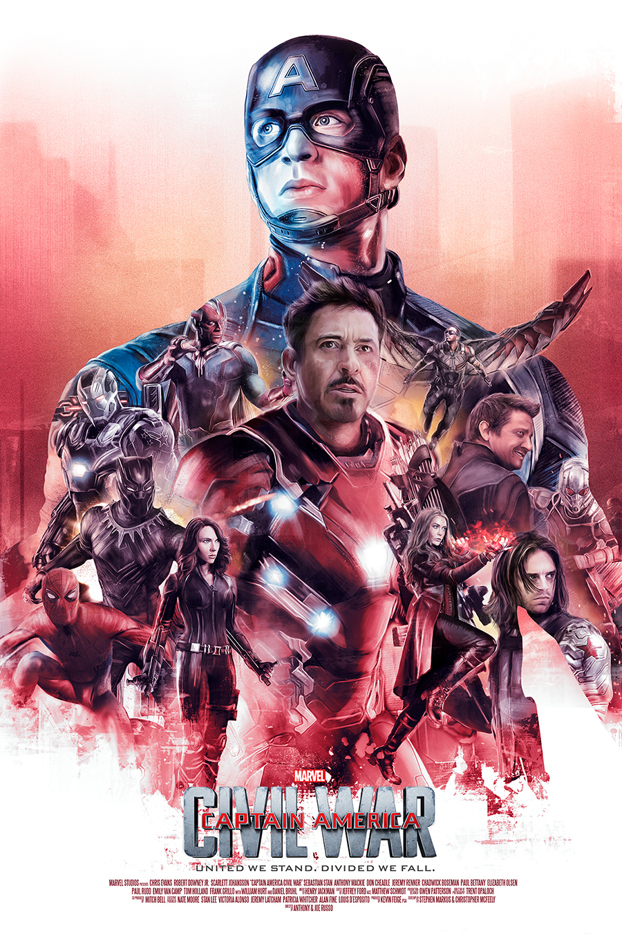 Captain America: Civil War on Behance