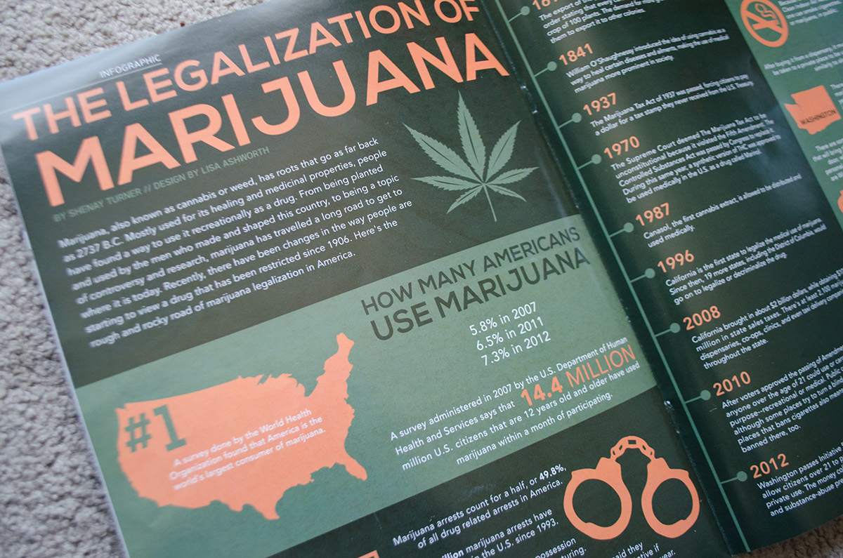 marijuana Legalization medical infographic