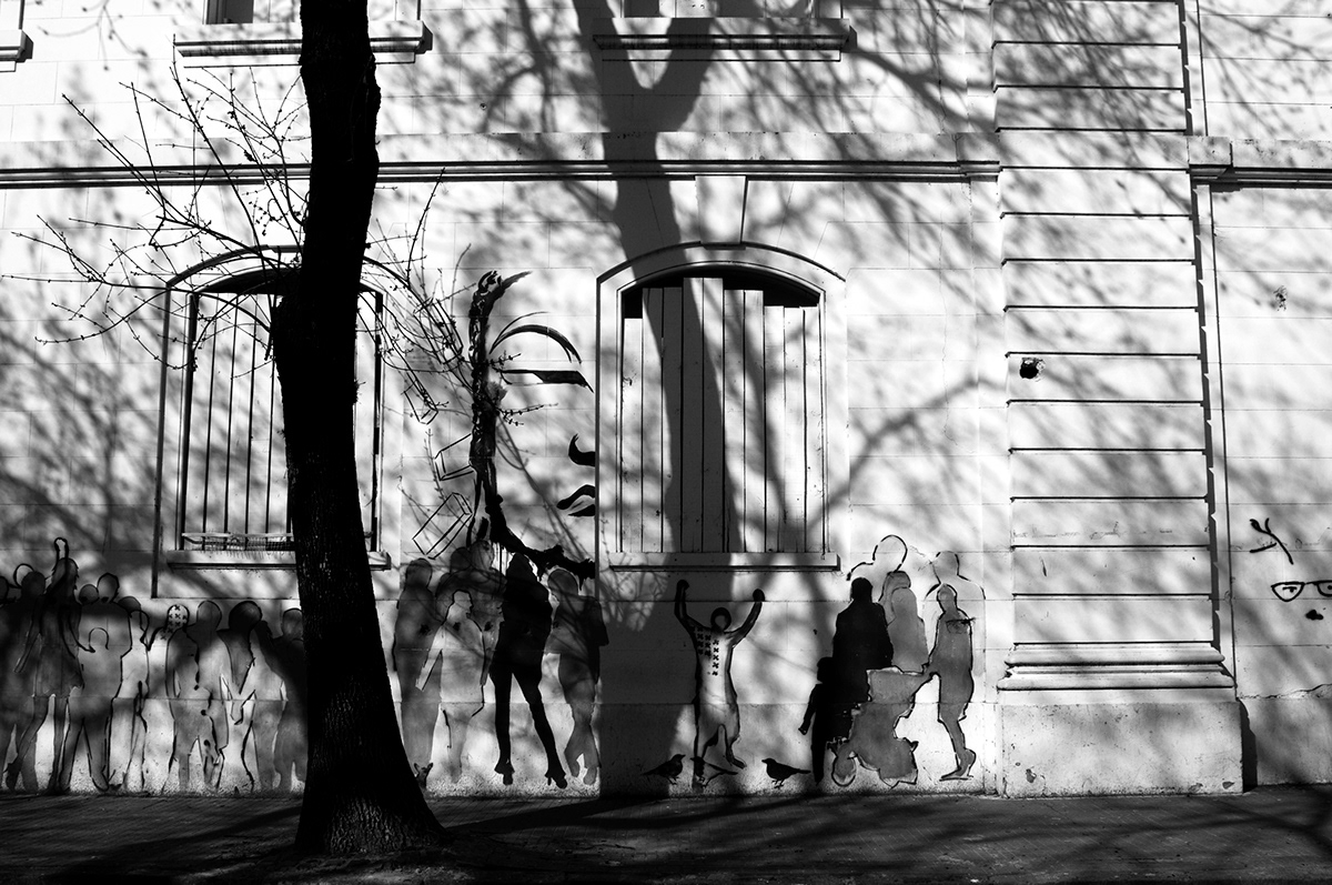 buenos aires black and white Shadows