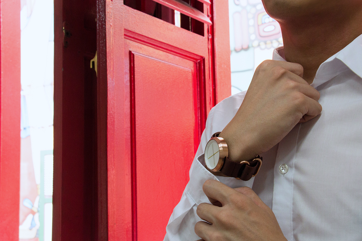 watch minimal modern sleek timepiece design Kickstarter quartz Watches minimalistic