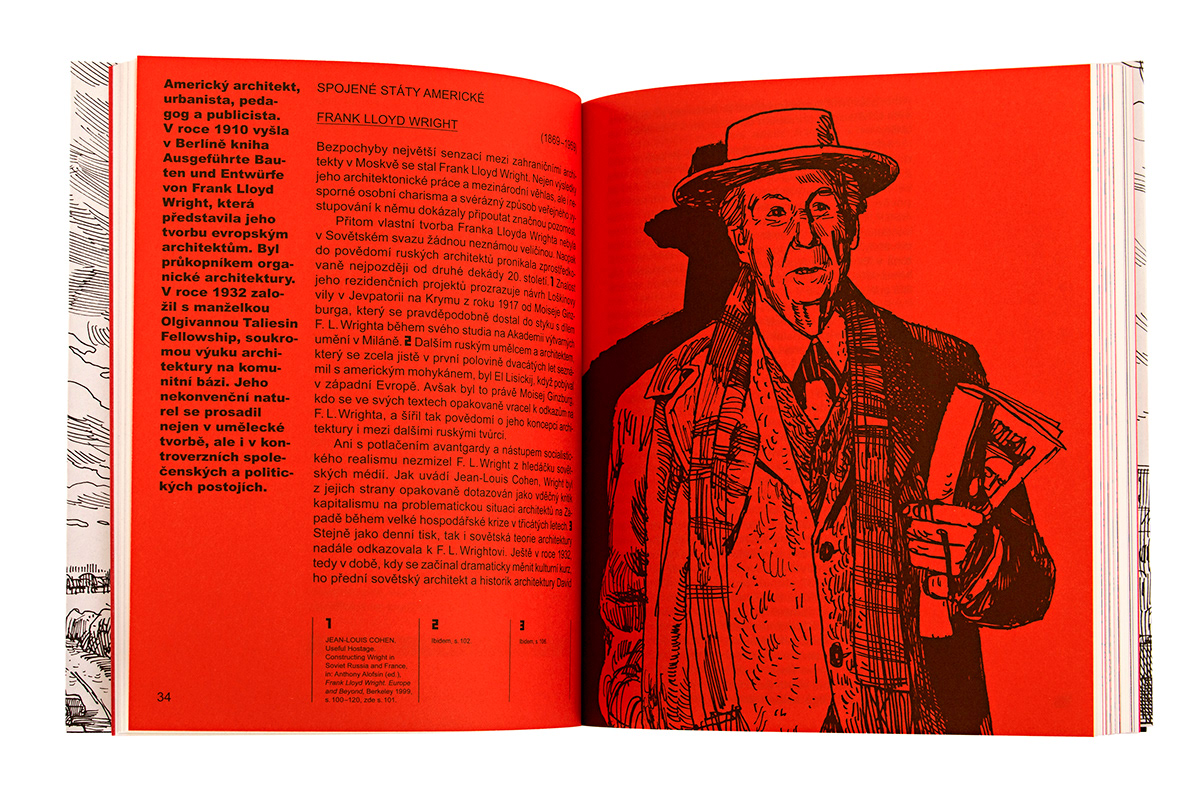 Moscow book studio najbrt kahánek design prague red arial typography   ales najbrt