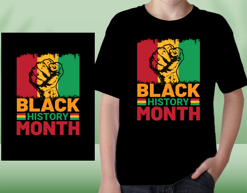 black history month Black History black history month 2023 black history month usa t shirt design