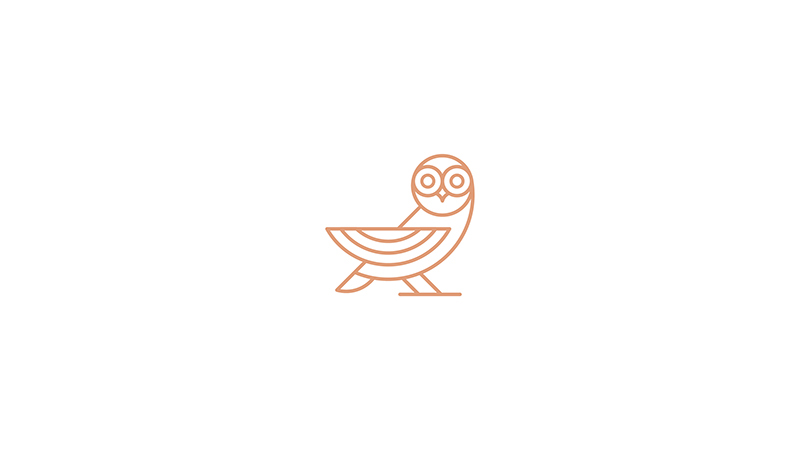 icons Blog Web Digitail owl animals editorial lifestyle logo marque grid socio mobile Responsive