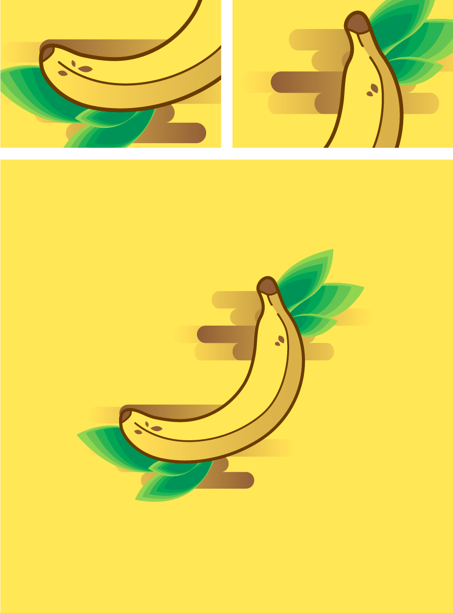 anim banana Mégane Mareschal yellow Banane