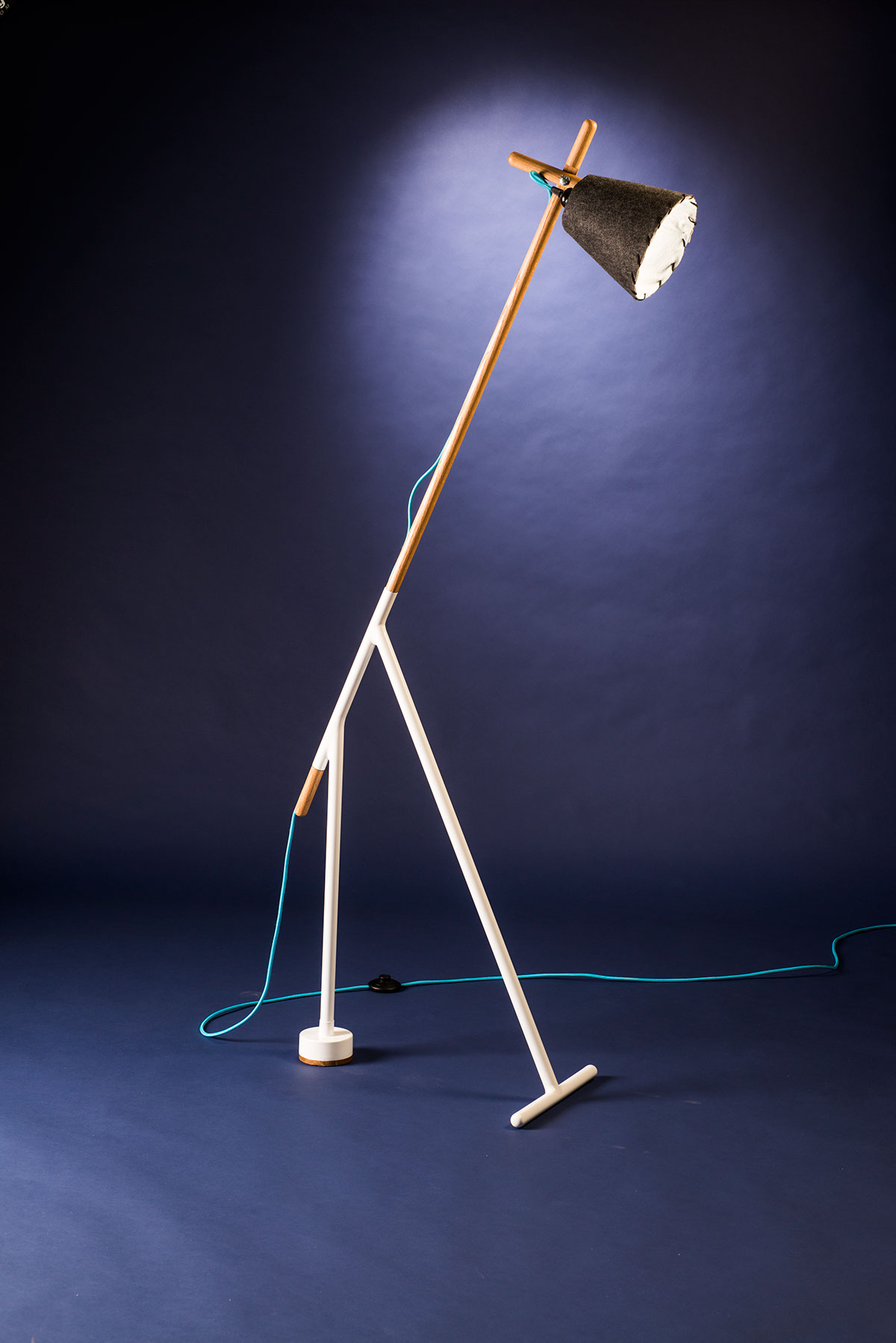 Adobe Portfolio Lamp light design floor lamp lighting wood metal welding
