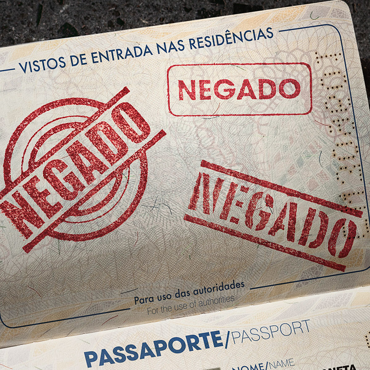 passaport negado negative insetos BASF Brasil publicidade e21 photoshop photo Fotografia