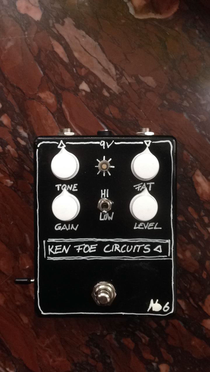ken foe circuits Overdrive pedalboard guitar fender music video review effectpedal ibanez tubescreamer blackstar amps
