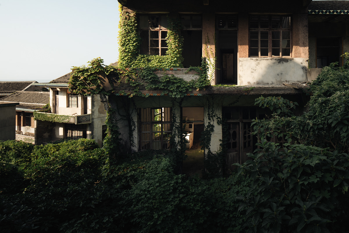 village Photography  china shanghai architecture abandoned sea boat old ZHOUSHAN