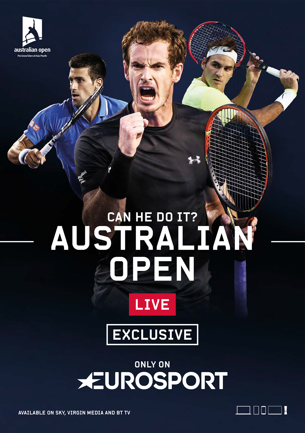 Eurosport Australian Open 2016 Behance