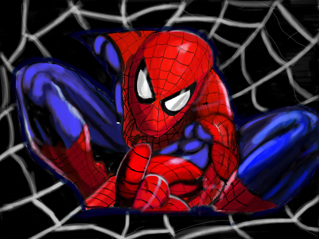 AdobeSketch Imyhiro EricGM Spiderman