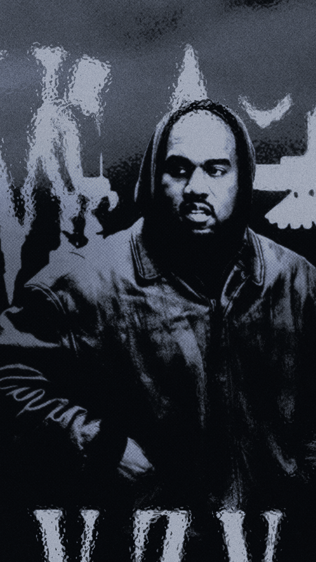 Custom Kanye West modern poster wallpaper