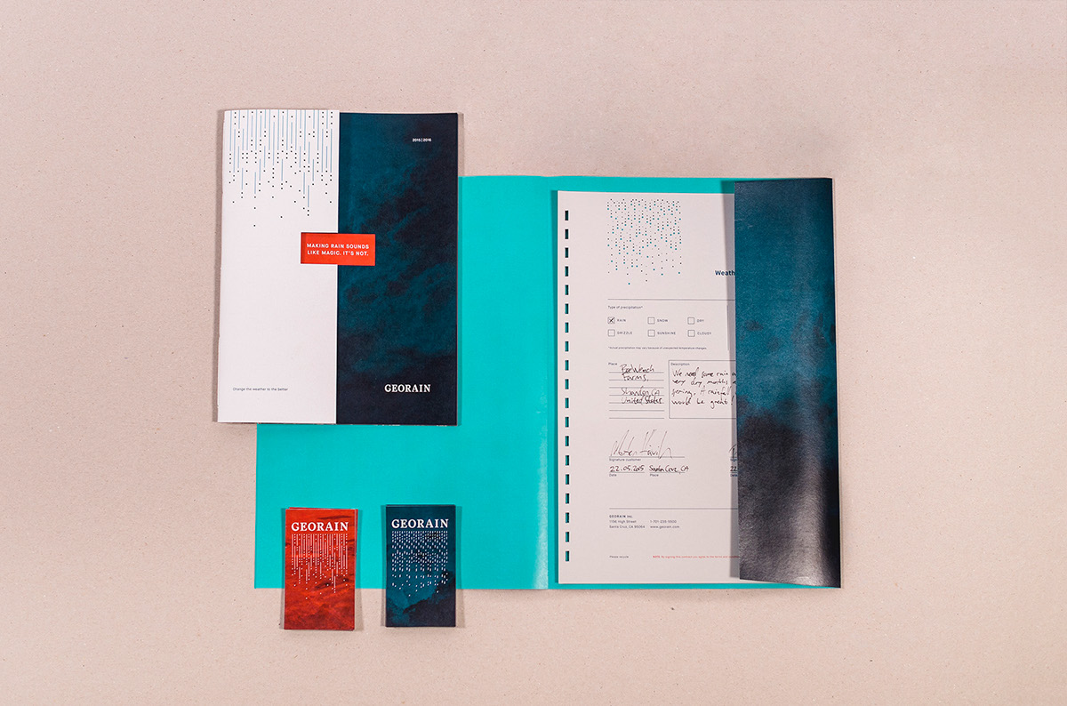 georain visual identity brand weather water Drought airplane cloud Booklet westerdals oslo identity logo pattern Geometrical