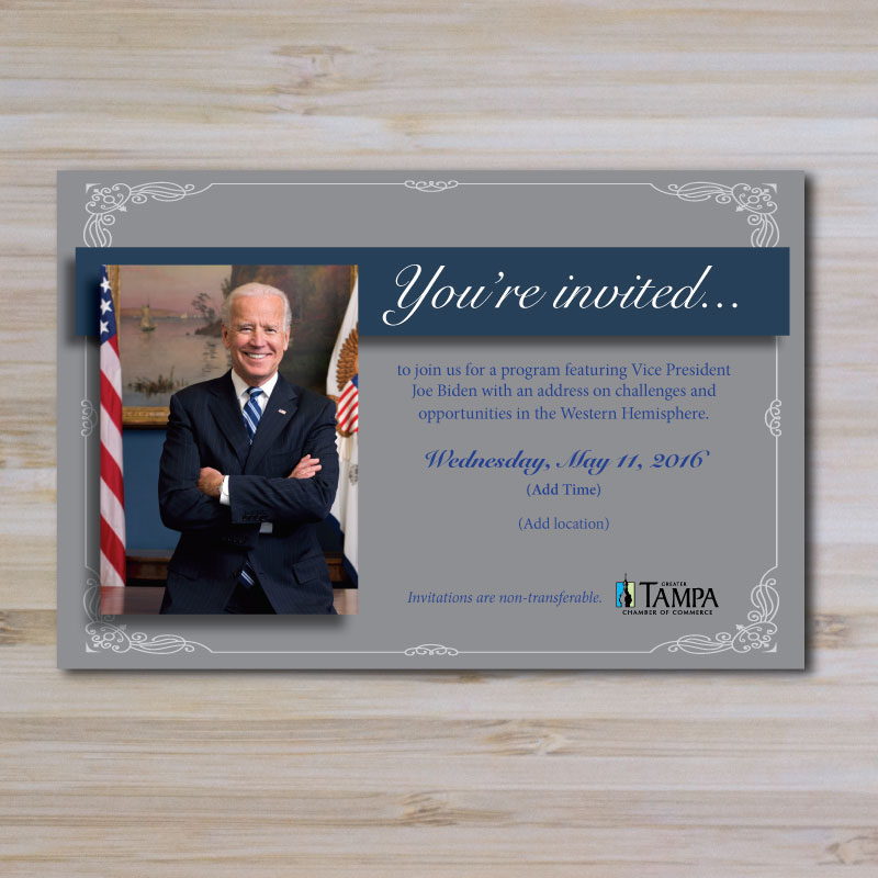 Invitation vice president White House political