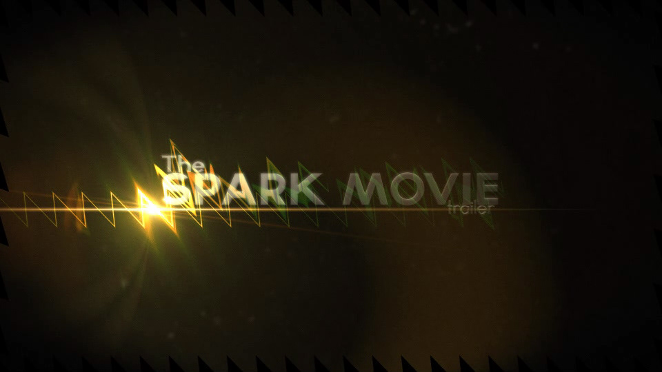dark  movie  trailer  Cinematic  damaged film intro movie trailer spark