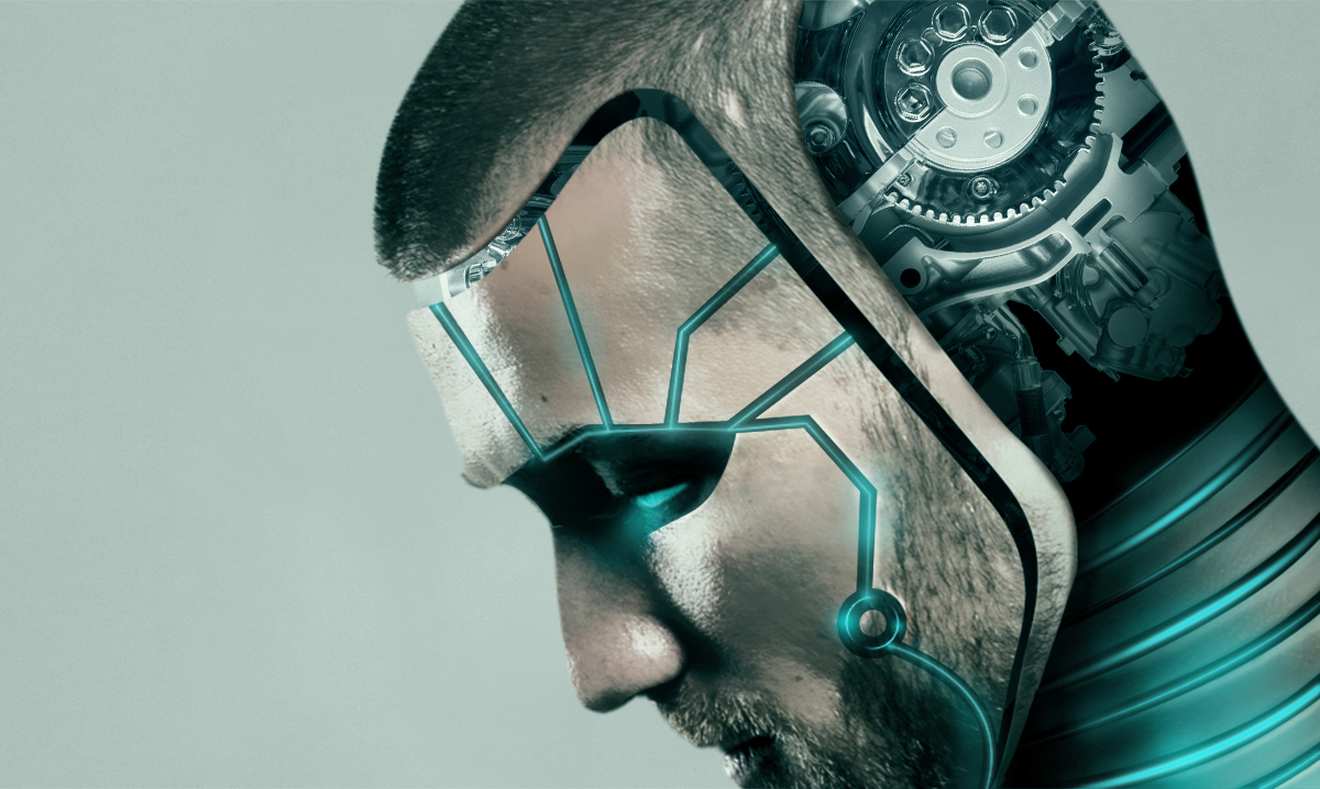 photomanipulation photoshop Cyborg android robot mechanical UCreative youthedesigner compositing digital
